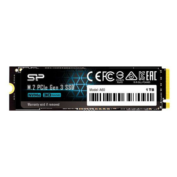 内蔵SSD 1TB M.2 2280 PCIe3.0×4 NVMe1.3 SP001TBP34A60M28 シリコン 