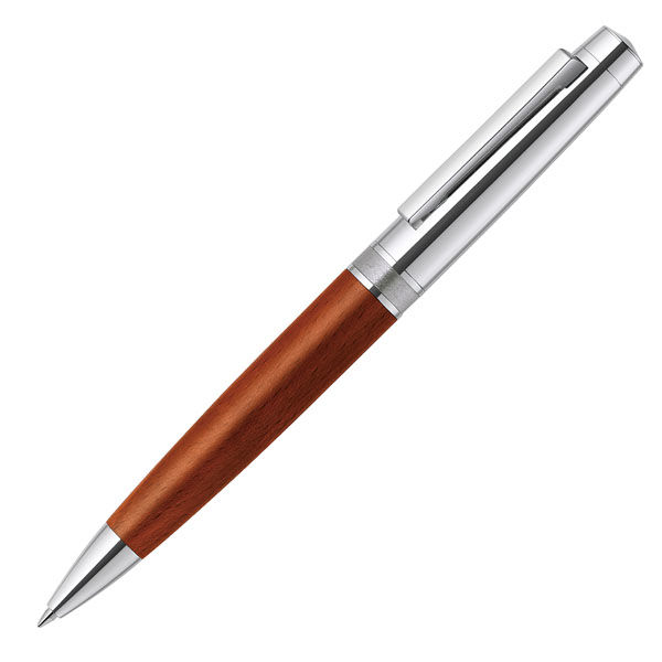ゼブラ フィラーレウッド ツイスト式ボールペン ウッドシルバー 0.7mm