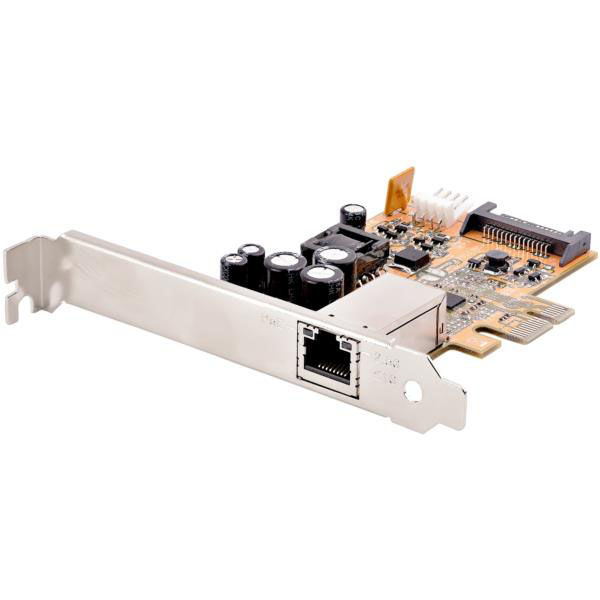 LANカード PCIe x1 1ポート 2.5G PoE ST1000PEXPSE Startech.com（直送