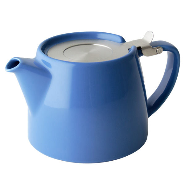 FORLIFE JAPAN スタンプ ティーポット Stump Tea PotBlu 309 １個（直送品） アスクル