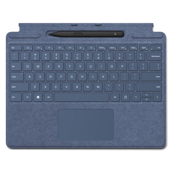 Surface Pro 8/X/9 用 スリム ペン 2付きキーボード サファイア 1個（直送品）
