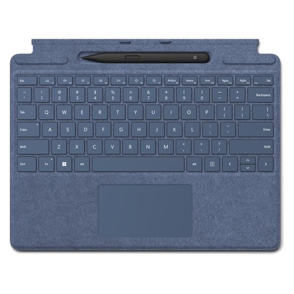 Surface Pro 8/X/9 用 スリム ペン 2付きキーボード サファイア 1個