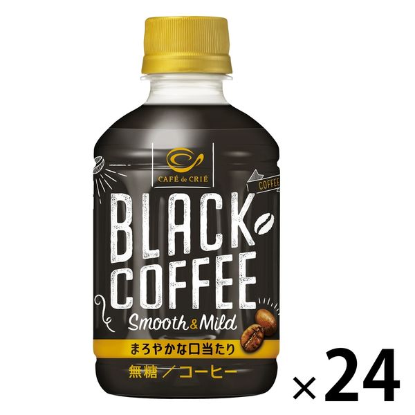 ポッカサッポロ カフェドクリエ ブラックコーヒー 270ml 1箱（24本入）