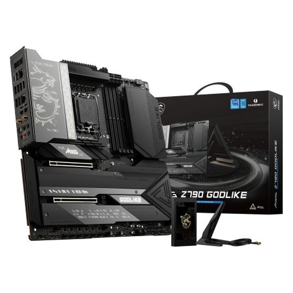 MSI Ｉｎｔｅｌ　Ｚ７９０　Ｃｈｉｐｓｅｔ搭載マザーボード／ＤＤＲ５メモリ版／ＬＧＡ１７００ MEG Z790 GODLIKE　1個（直送品）