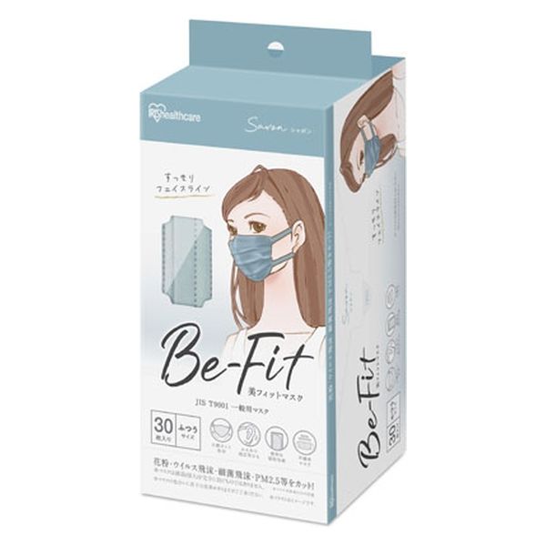 アイリスオーヤマ 美フィットマスク ふつう 30枚入 PK-B30MXF