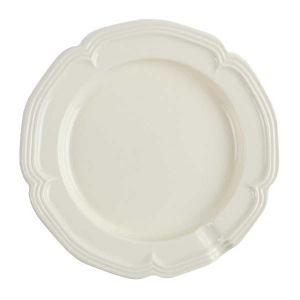 フリート プレート 18cm L ファムプレート Fam Plate 皿 食器 洋食器 陶器 日本製 ラテホワイト 329861 1個（取寄品）