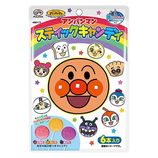 不二家 アンパンマンスティックキャンディ 4902555124728 1