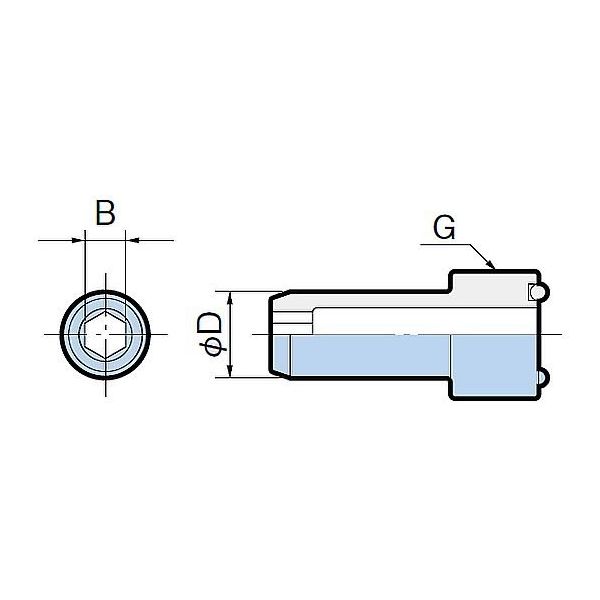 大昭和精機 クーラントパイプ(可動式) HSK100-CPM 1個（直送品
