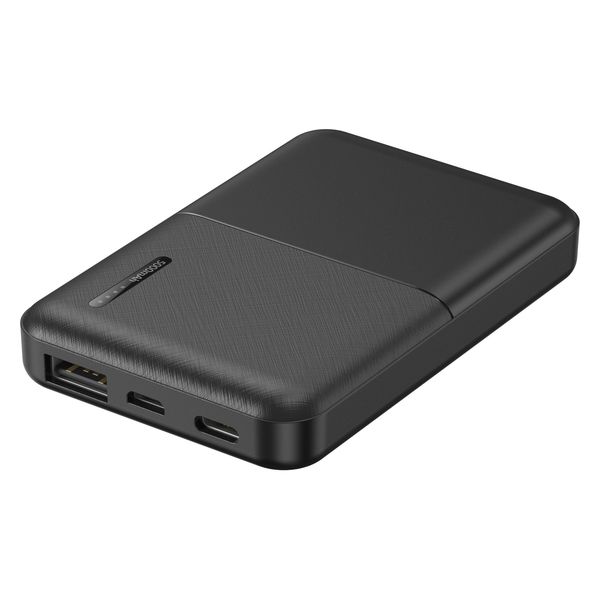 磁気研究所 Type-C入出力対応モバイルバッテリー5000mAh ブラック HD