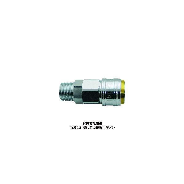 新潟精機 ワンタッチカプラソケット AOー03 AO-03 1セット(2個)（直送品）