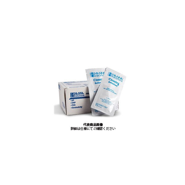 ハンナ インスツルメンツ・ジャパン 電極洗浄液 20mL×25袋 HI 700630P 1箱(25袋)（直送品）