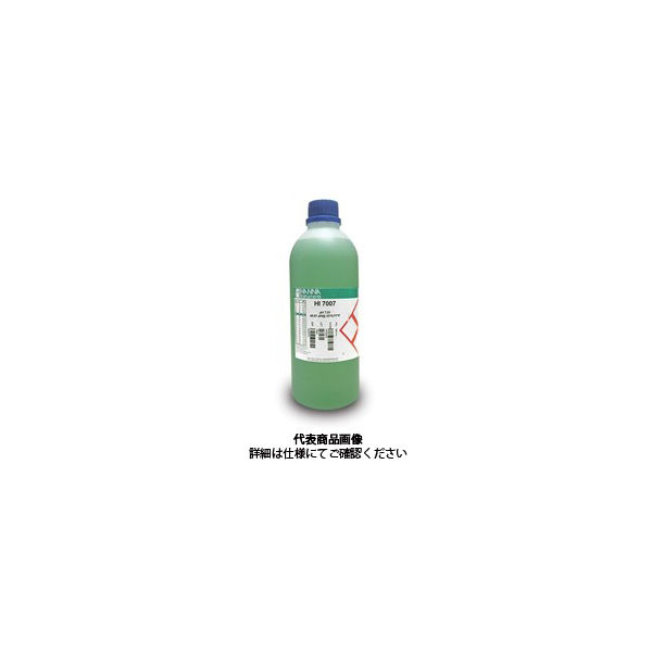 ハンナ インスツルメンツ・ジャパン pH標準液 pH 7.01 証明書付 500mL/本 HI 7007L/C 1本（直送品）