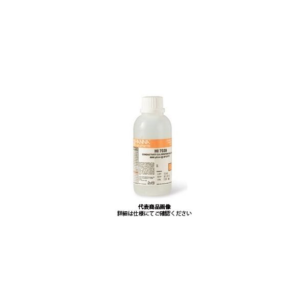 ハンナ インスツルメンツ・ジャパン EC/TDS標準液 5000μS/cm 230ml HI 7039M 1本（直送品）