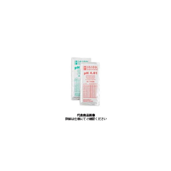 ハンナ インスツルメンツ・ジャパン pH標準液 20ml×10 (各5袋) HI 77400P 1箱（直送品）