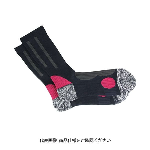 藤原産業 SK11 安全靴ソックスSTRONG SA2528NBLPNKーM 1個（直送