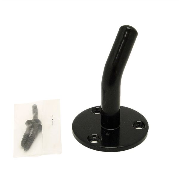 和気産業 バラカラー丸型フック 黒 BK-367 1セット(2個)（直送品