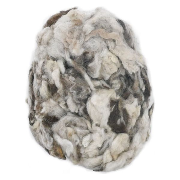 ハマナカ フェルト羊毛 カラードウール 30g スカードウール・ブラックメリノ H440-007-720　3玉入/1袋（直送品）