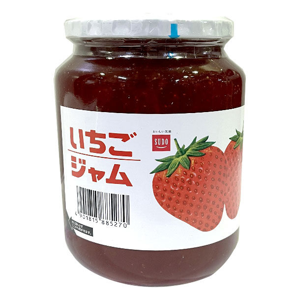 スドージャム 「業務用」お徳用いちごジャム 1本 - アスクル スドージャム 「業務用」お徳用いちごジャム 1本 - アスクル