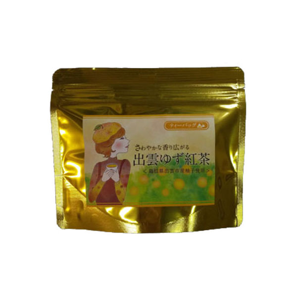 桃翆園 出雲ゆず紅茶ティーバッグ　(3g×10p)×5個 4975115508870 1箱（直送品）