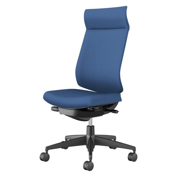 【組立設置込】コクヨ ウィザード４ アディショナルバック 肘無 ランバー付 ナイロンキャスター C06-B402SW-BKVZ641 1脚（直送品） 46,723円
