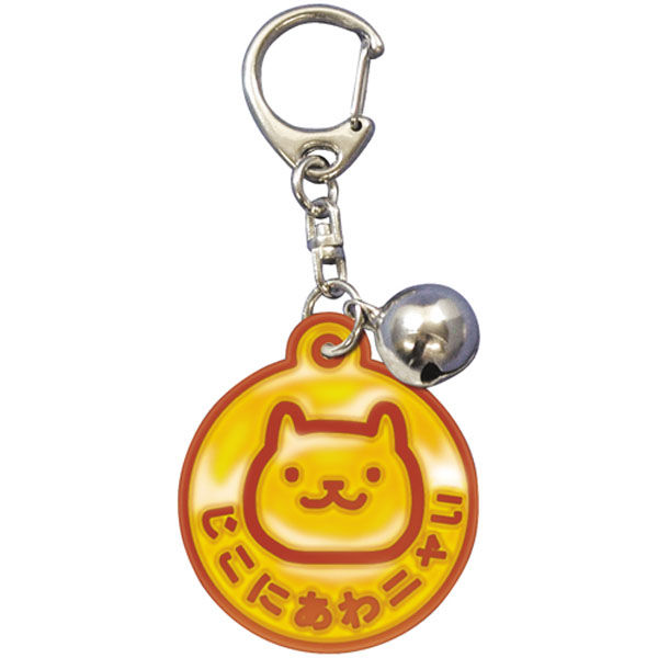 ナカネ キーホルダー なるほどマスコット ネコ　30個（直送品）