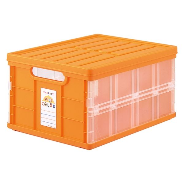 ナカバヤシ オリタタミコンテナ CFC-TC501 オレンジ　1個（直送品）