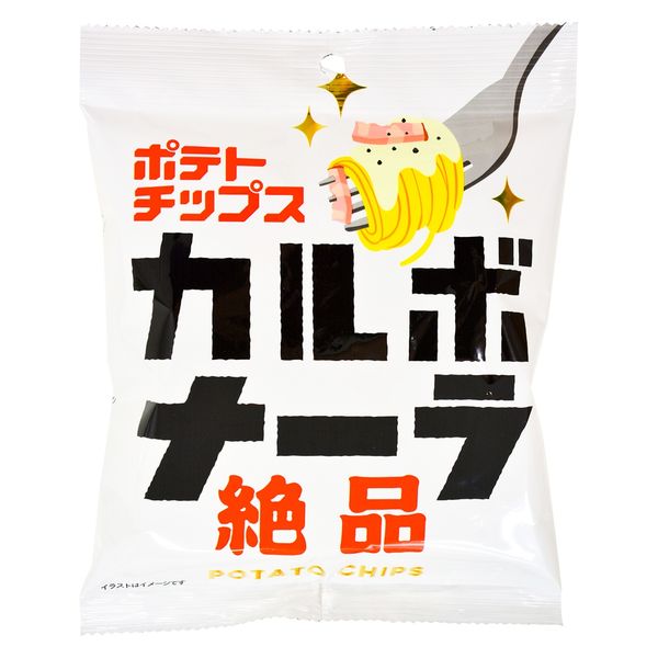 ワゴンセール】三真 絶品カルボナーラポテトチップス 1袋 - アスクル