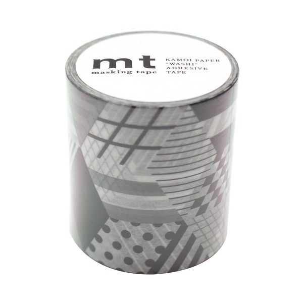 mt マスキングテープ ボックス・モノクロ　[50mm×7m] MT5W5117 1個 カモ井加工紙（直送品）