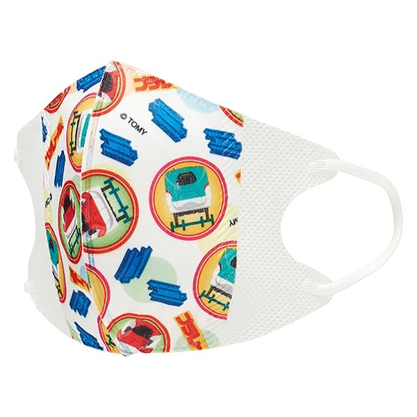 スケーター MSKS3N 子供立体マスク 不織布 7枚入 プラレール18 626647-MSKS3N 1袋(7枚入)（直送品）