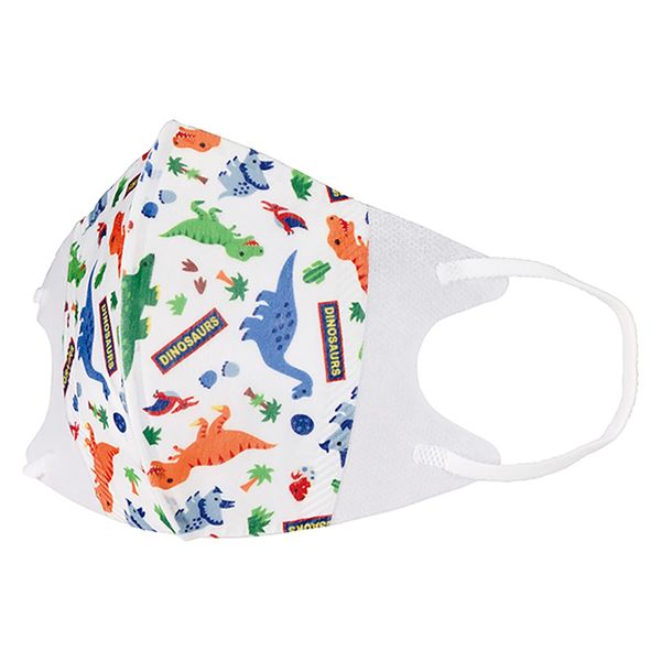 スケーター MSKS3N 子供立体マスク 不織布 7枚入 DINOSAURS 626708-MSKS3N 1袋(7枚入)（直送品）