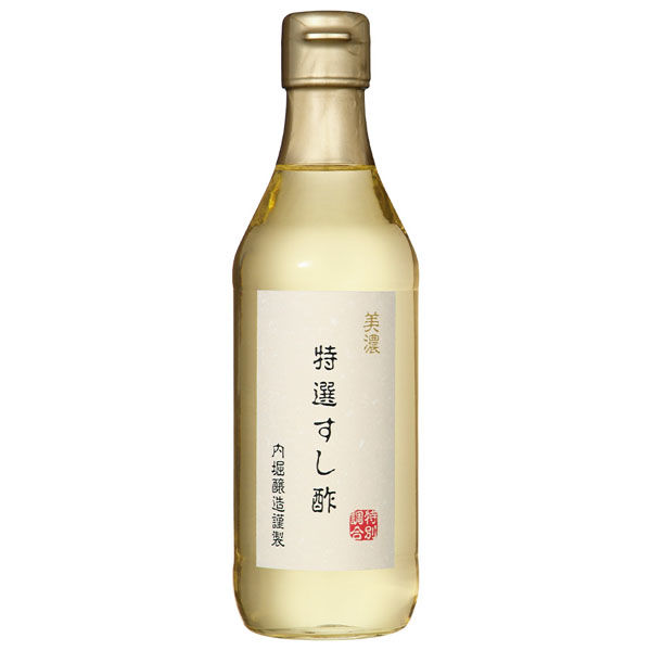 内堀醸造 美濃特選すし酢 360ml×3個 4970285381346 1箱(3個)（直送品）