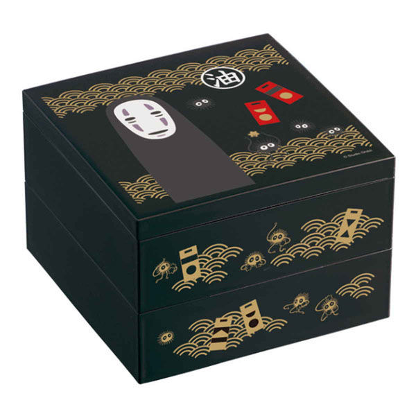 スケーター 重箱 弁当箱 2段 1600ml 2人~3人用 塗り 千と千尋の神隠し