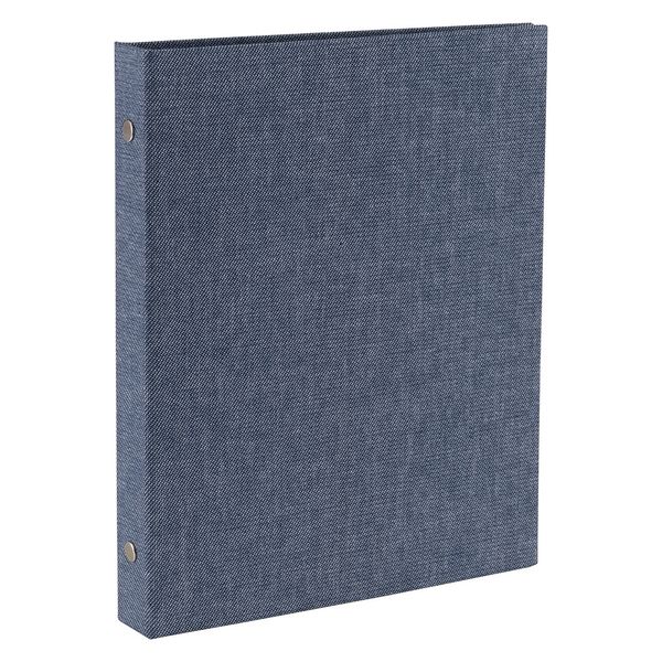 ナカバヤシ バインダー黒台紙アルバムＬ判４０枚ブルー A-COPLY-401-B 2冊（直送品）