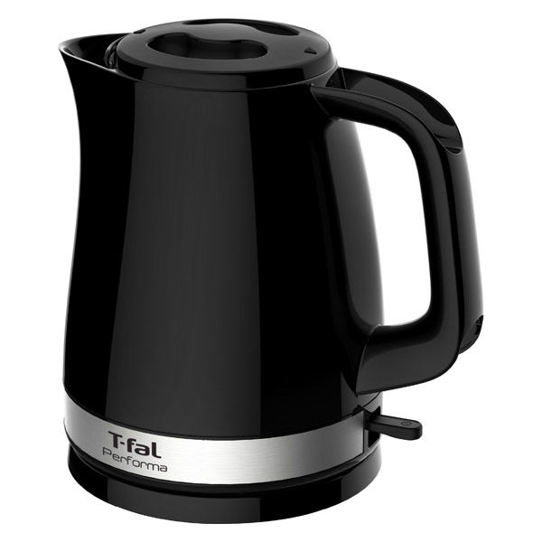 T-fal（ティファール）電気ケトル パフォーマ ブラック 1.5L KO1548JP コーヒー 紅茶 シック おしゃれ