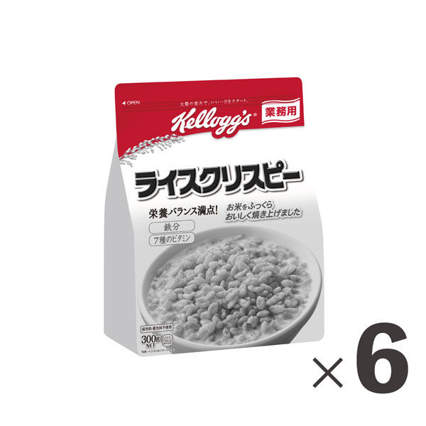 業務用 ライスクリスピー 300g 216412 1ケース 300g×6パック 常温 日本 