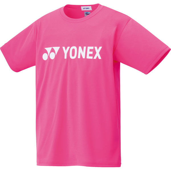Yonex(ヨネックス) ユニセックス ドライティーシャツ 16501 ネオンピンク(705) SS 1枚（直送品） - アスクル