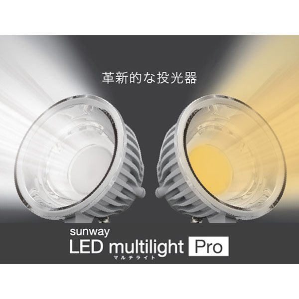 サンウェイ LEDマルチライトPro電球色 SW-GL-030EL 1個 アイガーツール 