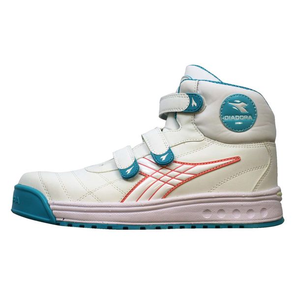 DIADORA AT-14 安全靴 28.0cm ホワイト×ターコイズ