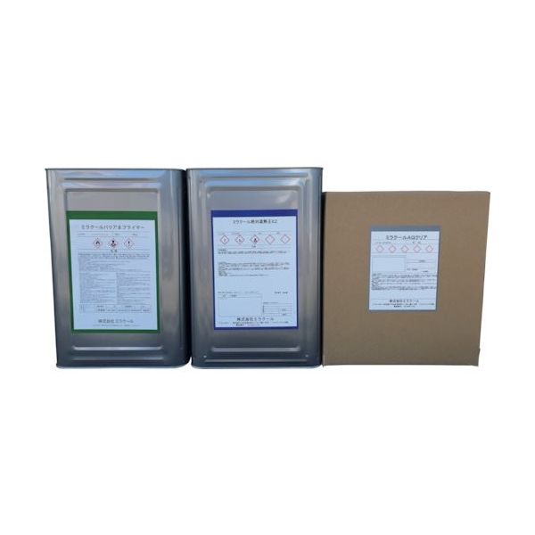 シロキコーポレーション ミラクール 絶対遮熱王EZ70平方mセット クールホワイト 307888082 1組 373-4147（直送品）