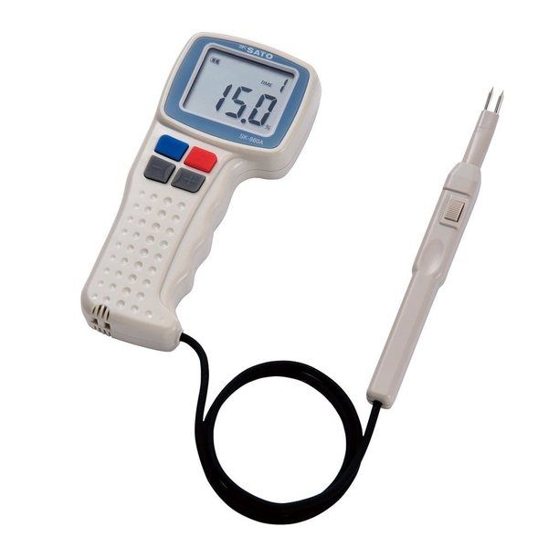 佐藤計量器製作所 水分チェッカー 肉厚の厚い内部測定用 SK-960A TYPE3 1個 1-5663-32（直送品）