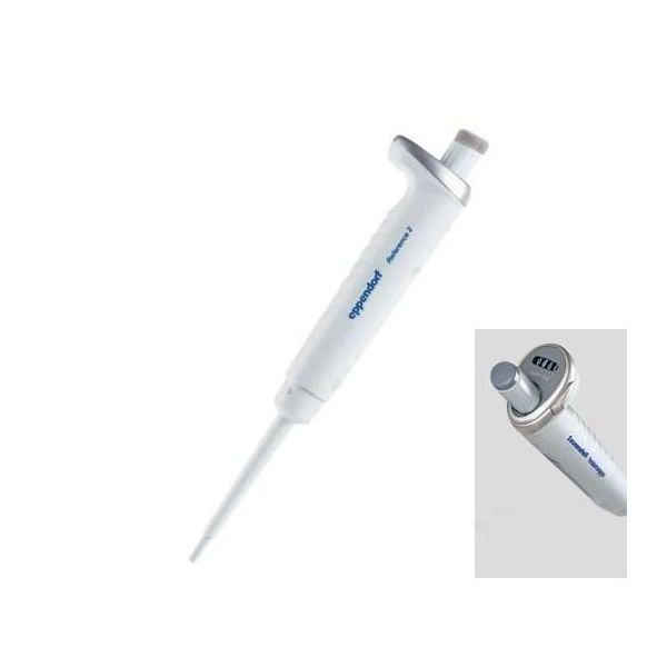 エッペンドルフ マイクロピペット(リファレンス2・容量可変タイプ) 2~20μL 4924000037 1本 2-4634-33（直送品）