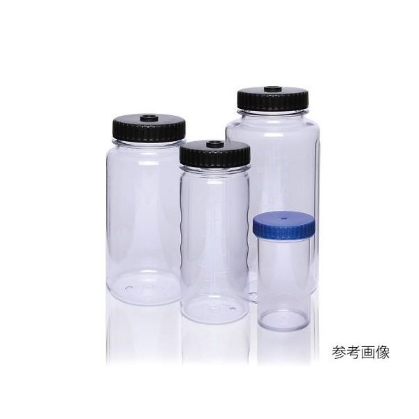アズワン PC広口ボトル(オートクレーブ対応) 1000mL WPC-1000-C 1本 3-8983-15（直送品）