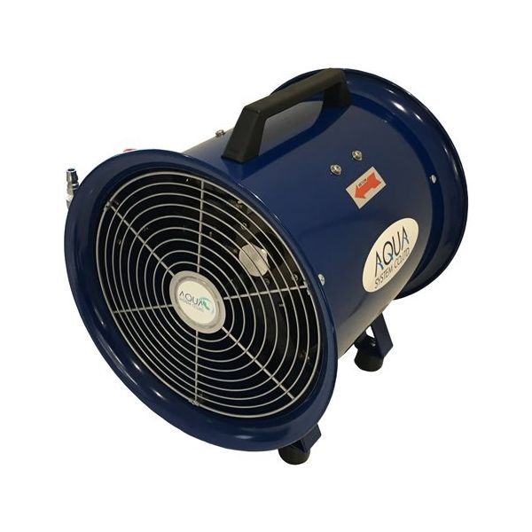 アクアシステム 無給油エアモーター式送風機(軸流型) AFR-08NL 1台 64-8891-28（直送品）