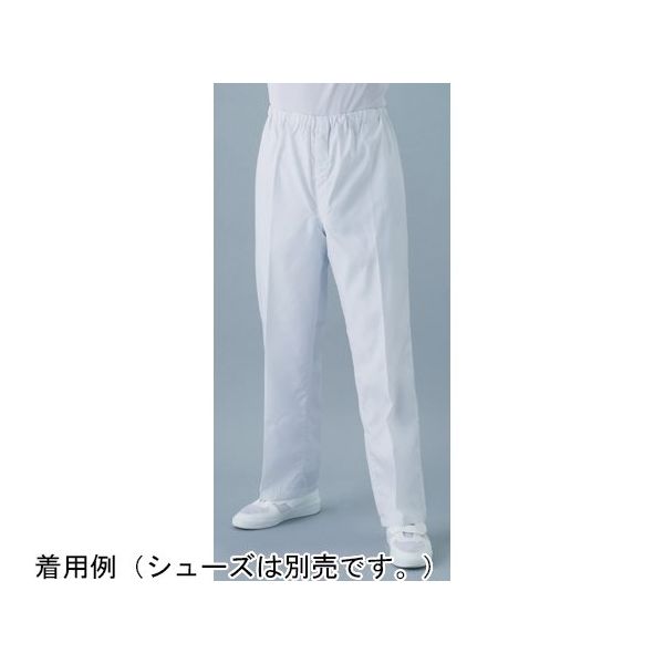 東洋リントフリー ESD対策クリーンパンツ 白 3L FS312A-01 1本 65-1696-46（直送品）