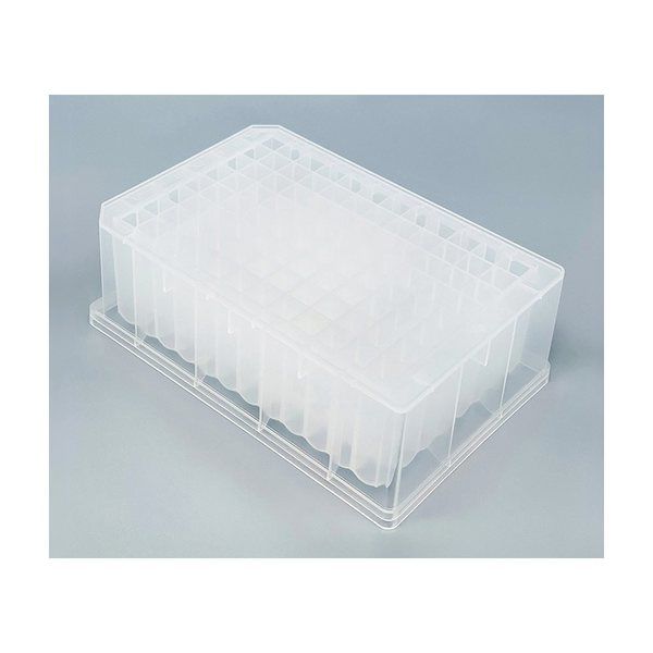 ステム 96ウェルディーププレート(V底)未滅菌 1箱(8個/袋×12袋入) P96D03N 1箱(96個) 3-7496-05（直送品）