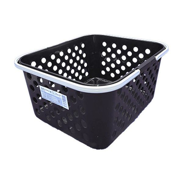 ラトビア ハンドルバスケット (L) カゴ ラトビア ハンドルバスケット (L) カゴ