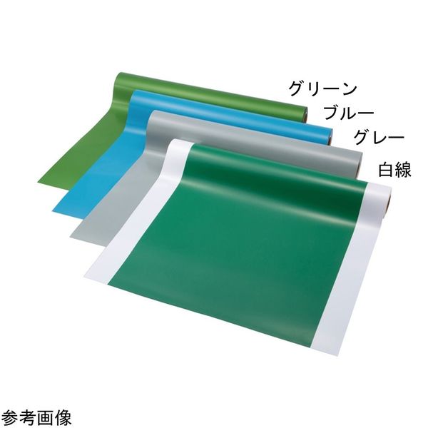 アズワン 多用途超耐久フィルム(ビバ歩行帯フィルム)ブルー 4-3616-10 1巻（直送品）