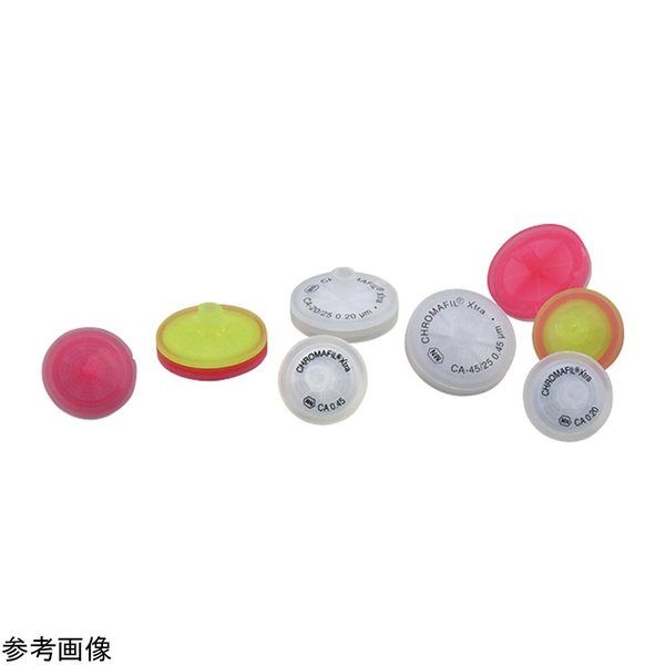 シリンジフィルター(セルロースアセテート・CHROMAFIL)0.45um φ25mm ナチュラル 100個入 729227（直送品）