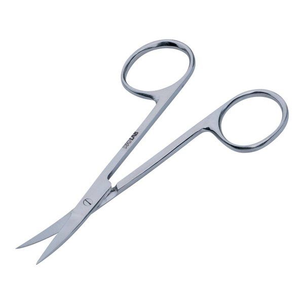 アズワン 実験用ハサミ(SUS304製)曲 048.26.130 1本 4-4436-01（直送品）