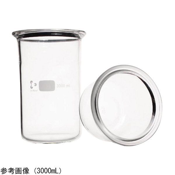 アズワン セパラブルフラスコ 皿型平底 2000mL 243916308 1本 4-4442-02（直送品）